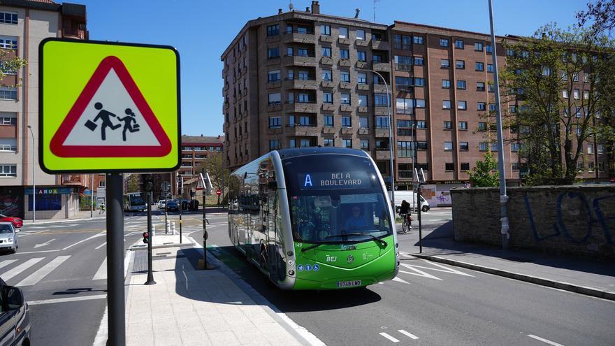 La Ikastola Abendaño pide mejorar la seguridad vial y la calidad del aire