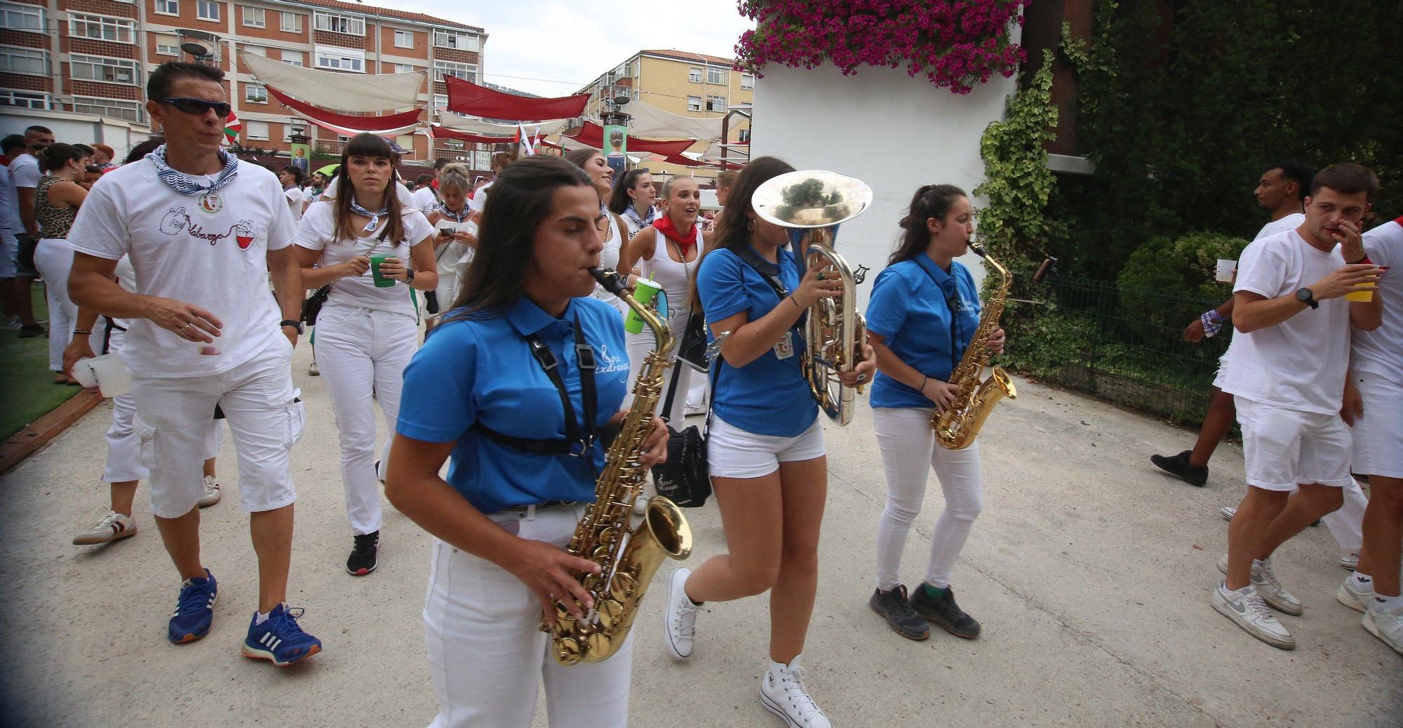 Fotos del chupinazo de Berriozar