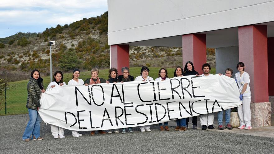 Inquietud en la residencia Amavir de Erro ante un posible cierre