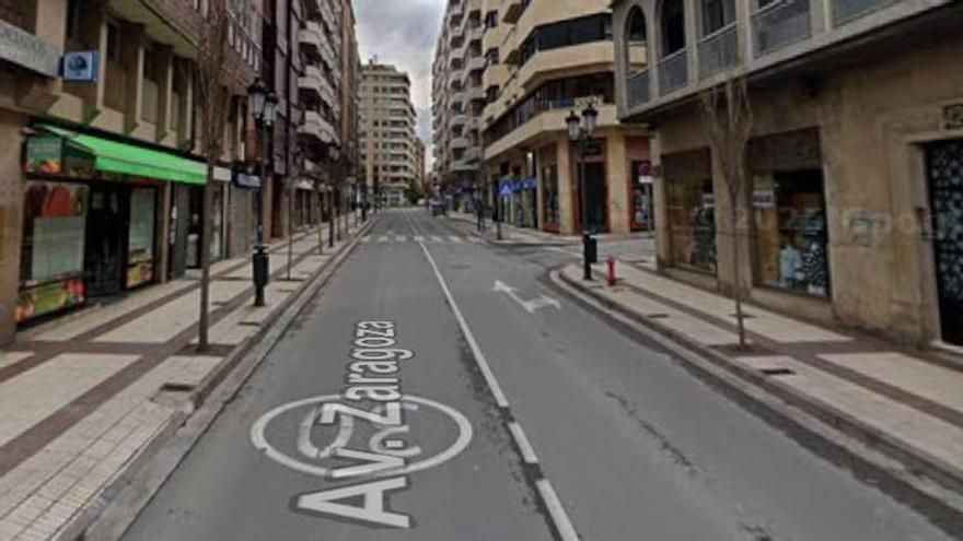 Cambia el sentido de circulación por las obras de la rotonda en la Avenida Zaragoza de Tudela