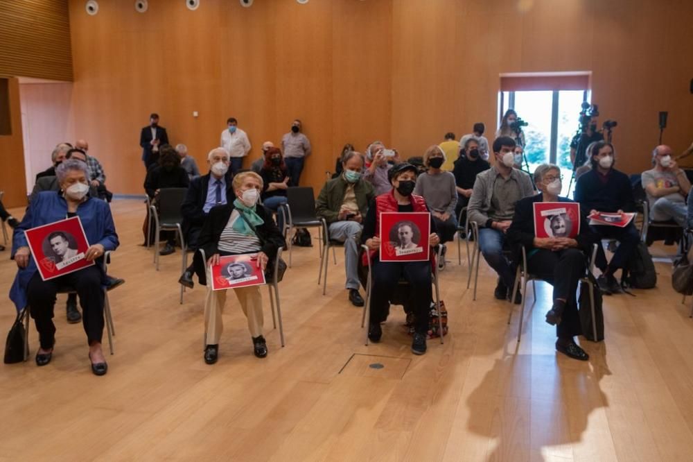 Homenaje a los represaliados de Osasuna