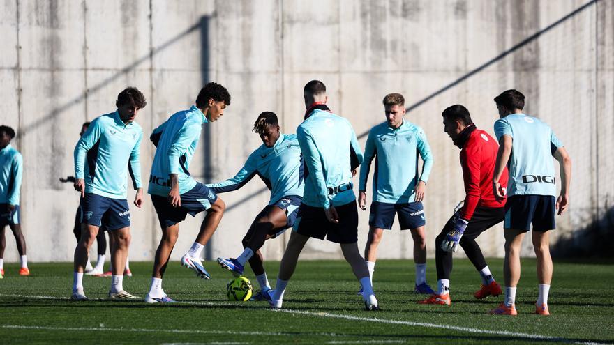 El Athletic regresa a los entrenamientos sin Yuri ni Laporte