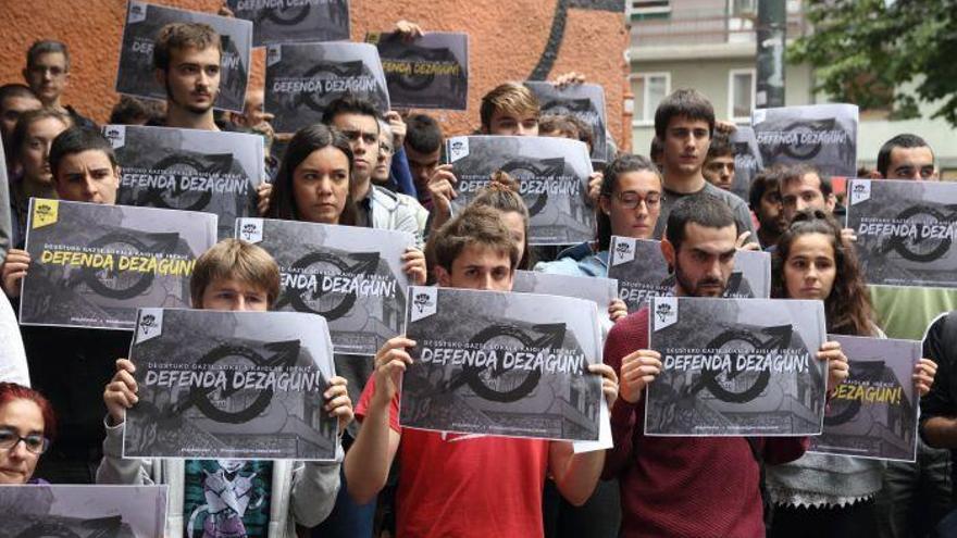 Orden municipal de desalojo a final de mes para el gaztetxe de Deusto