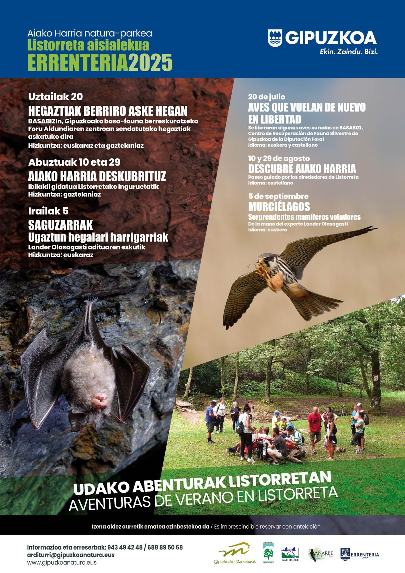 Cartel del programa &#039;Udako Abenturak&#039;