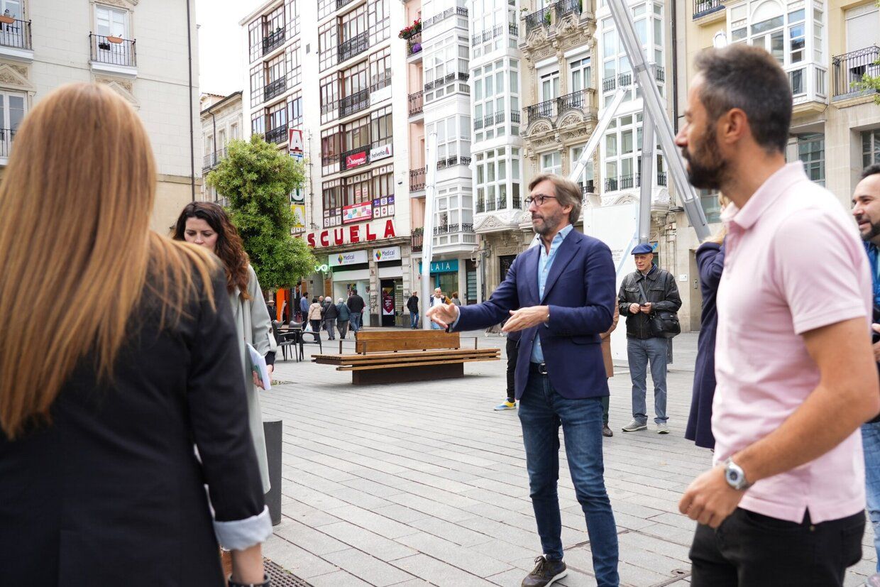 En imágenes: arranca la campaña en Vitoria