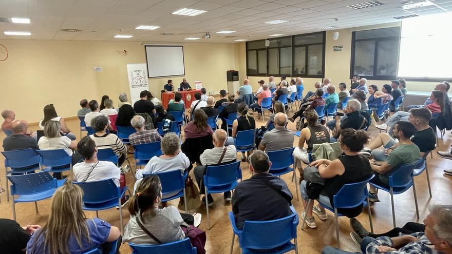 Charla política con Oskar Matute en Lodosa