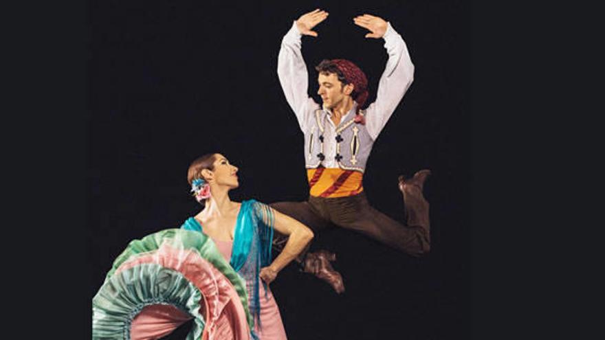 Representación de &#039;El Sombrerero de Tres Picos&#039;, por el Ballet Nacional de España.