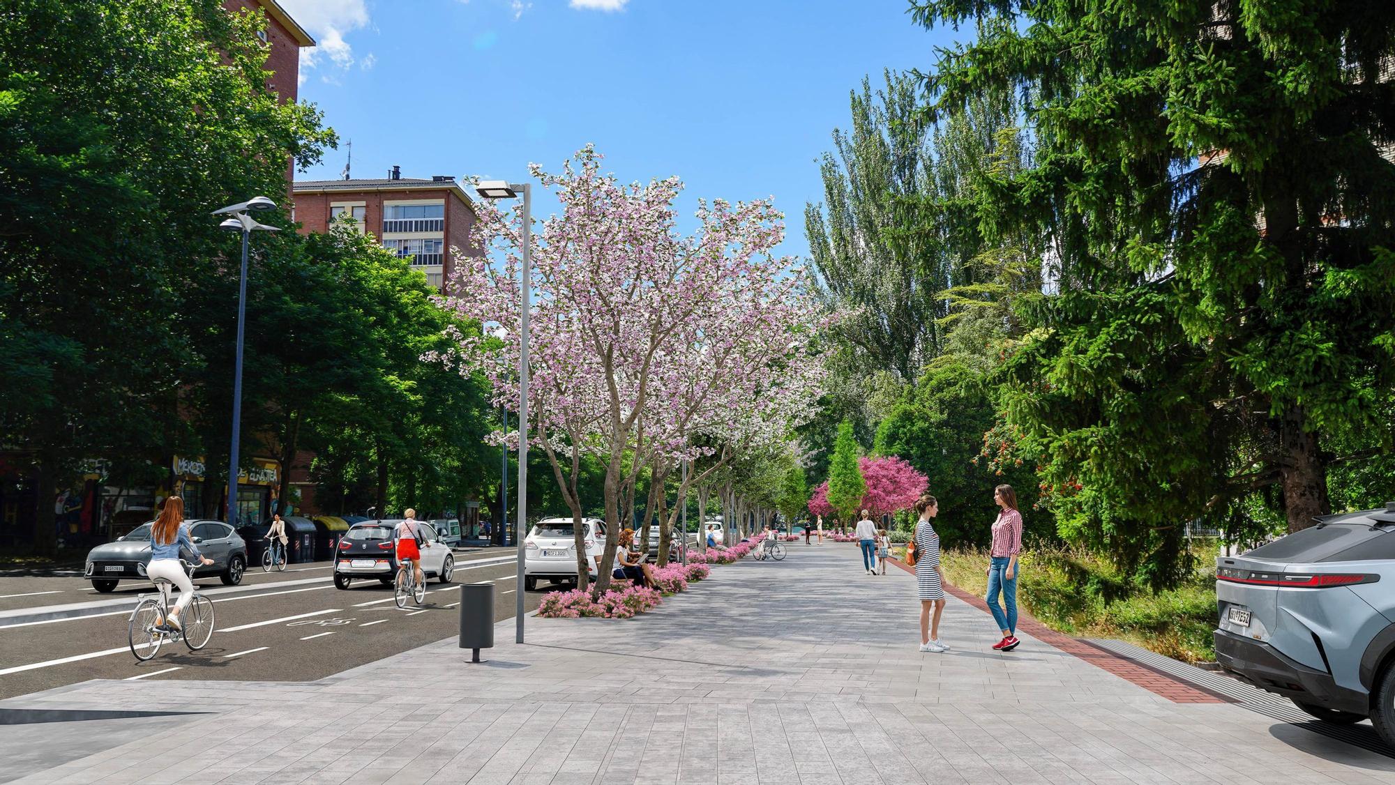 Una exposición muestra cómo será Zaramaga tras la reforma