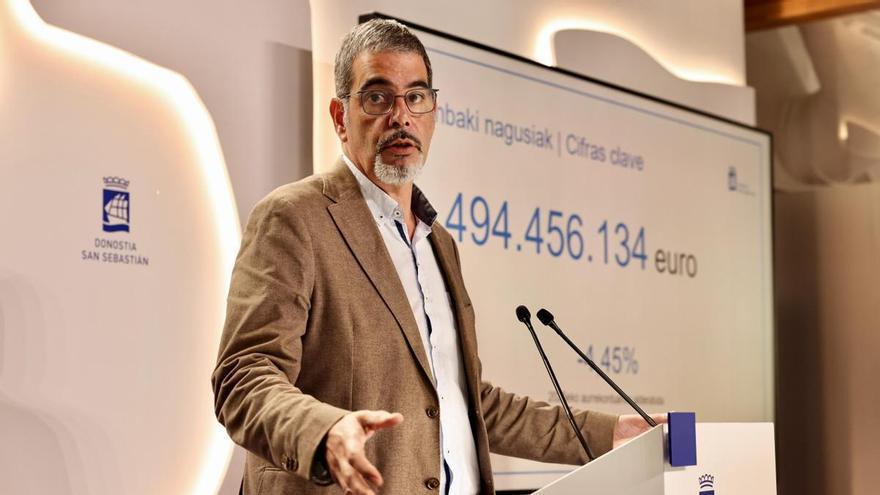El Gobierno de Donostia defiende un presupuesto con 20 millones menos en inversiones