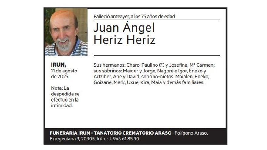 Juan Ángel Heriz Heriz