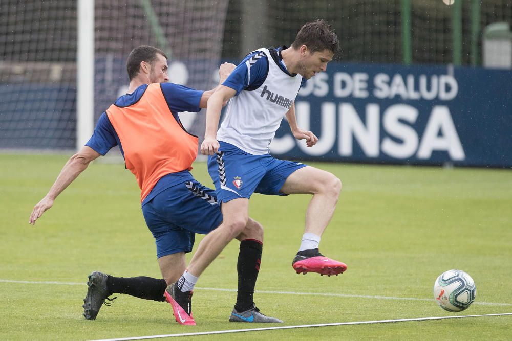 Entrenamiento de Osasuna, 3 de junio