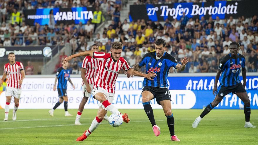 El Athletic acusa su falta de pegada ante la Atalanta