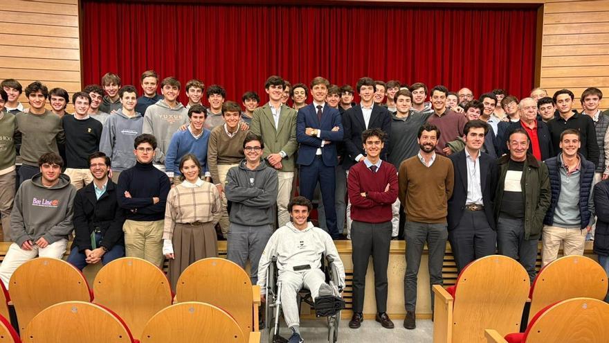 Juan Leal en la Universidad de Navarra