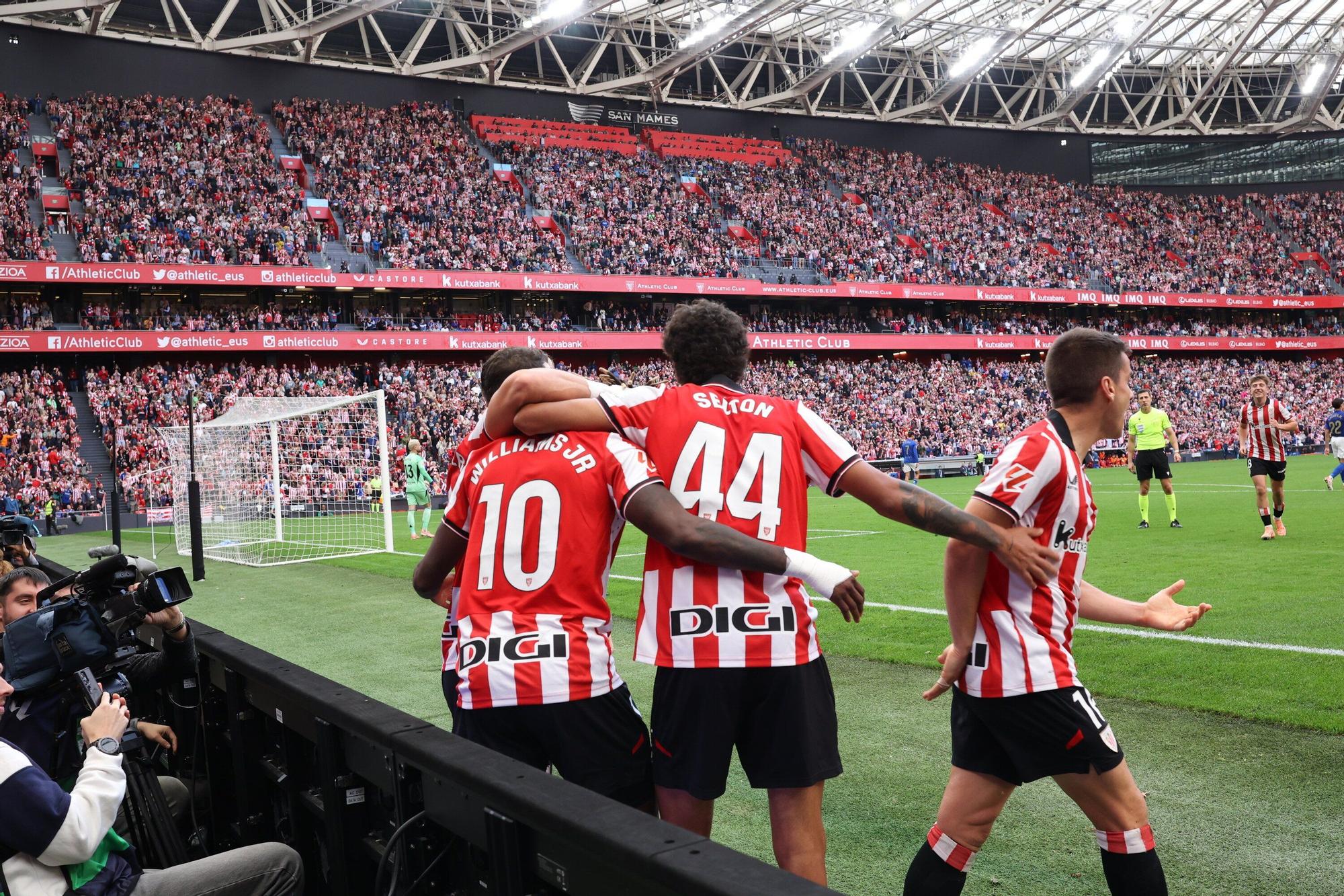 Athletic-Real Oviedo, en imágenes