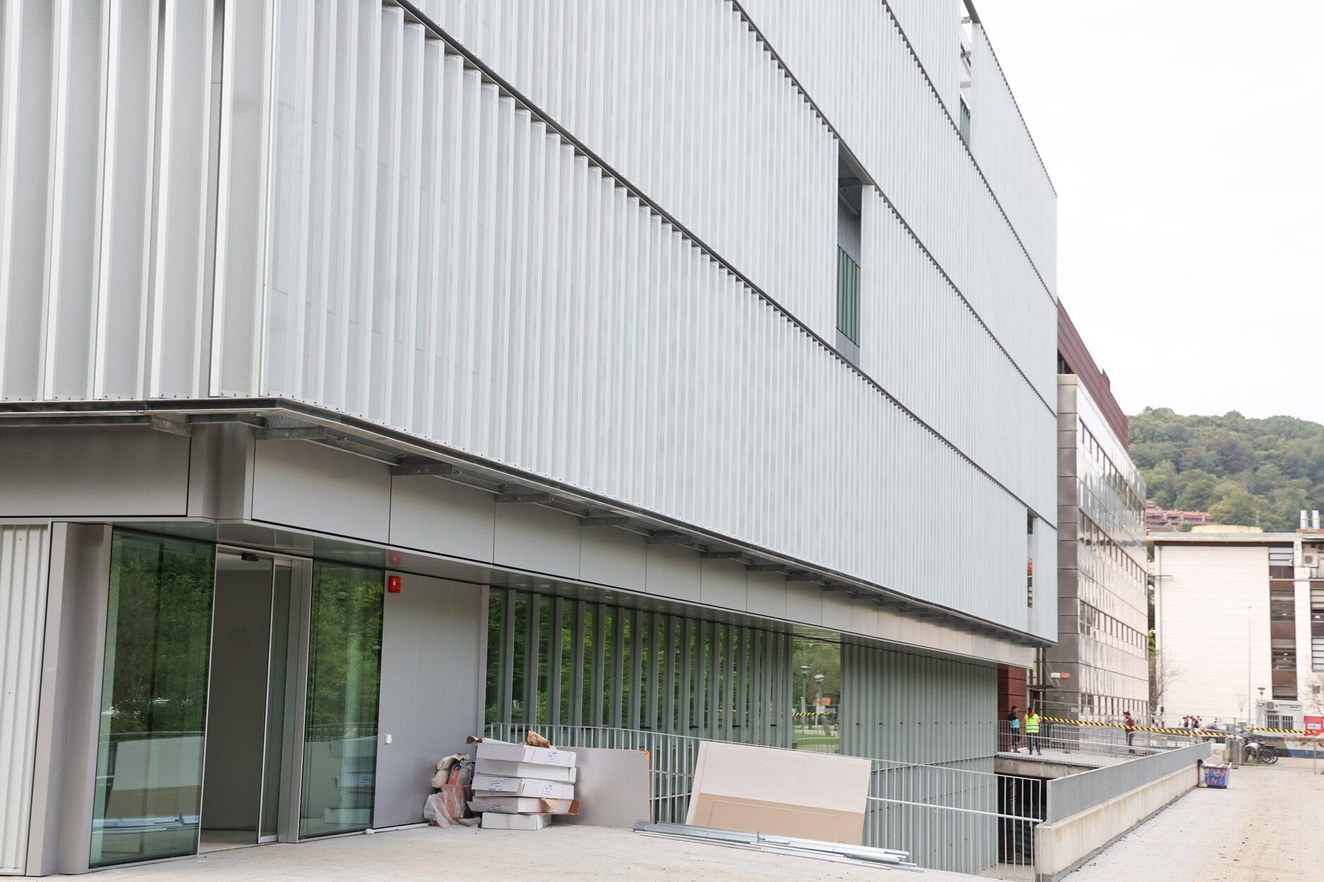 Edificio Ikerbasque que albergará al superordenador IBM Quantum 2 en Donostia