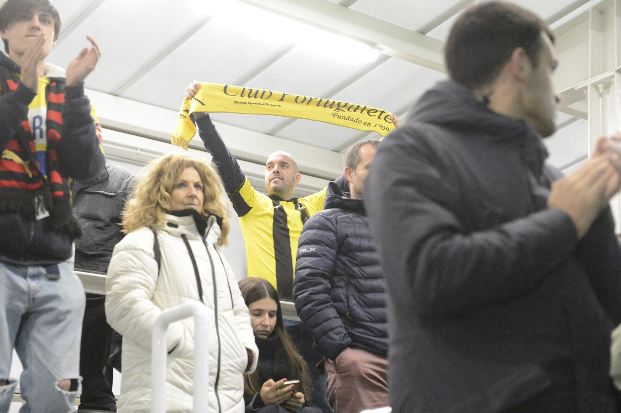 El Portugalete-Alavés, en imágenes