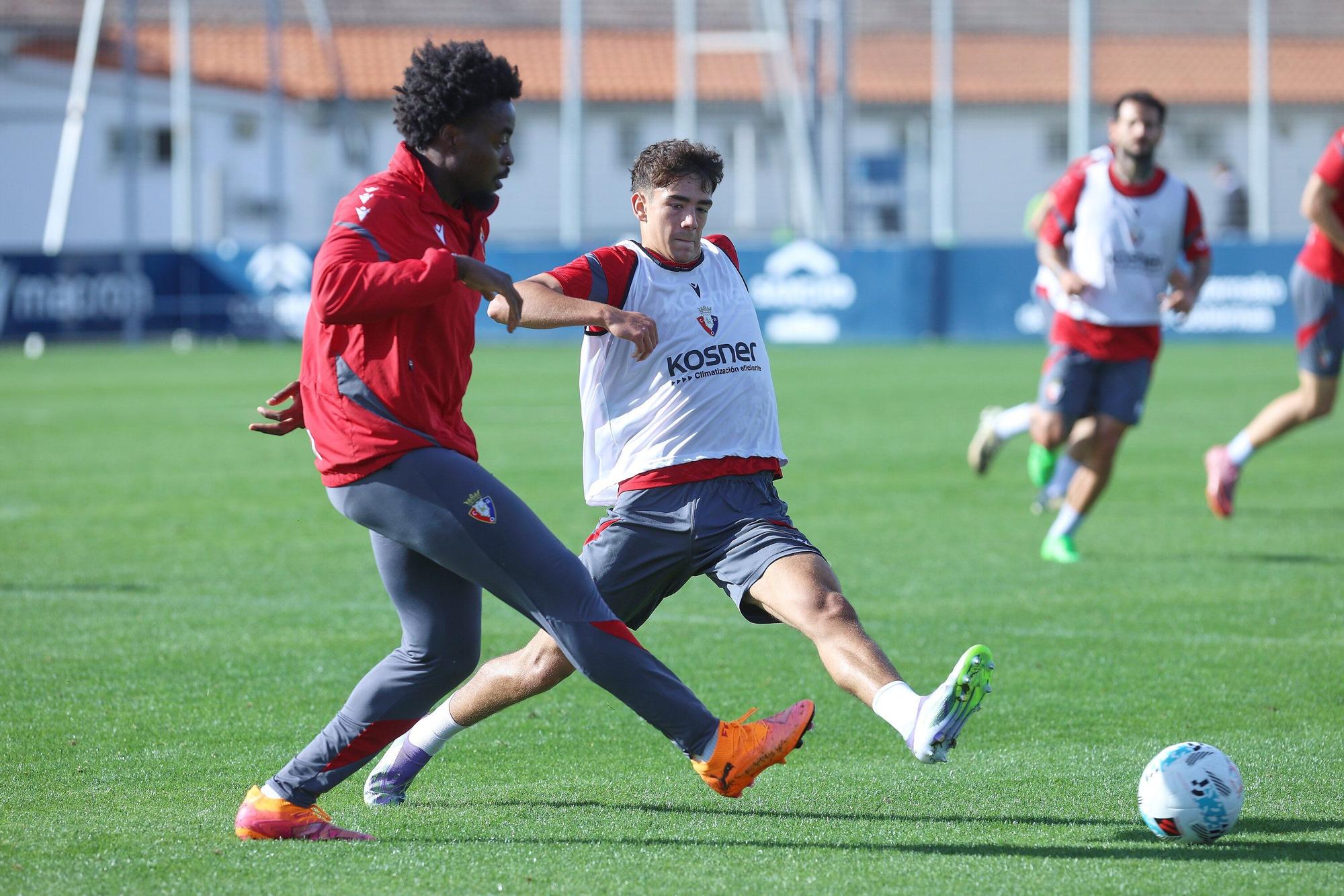 [FOTOS] Osasuna sigue preparando el partido ante el Celta