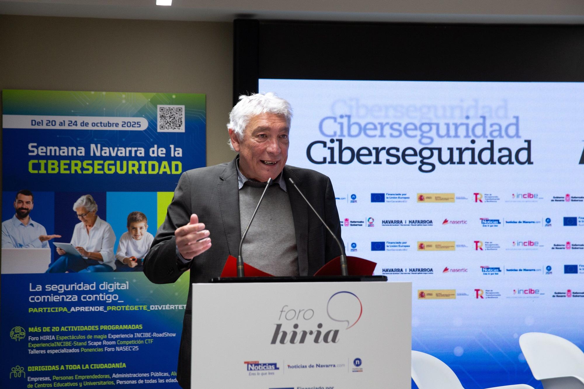 Fotos del Foro Hiria sobre ciberseguridad