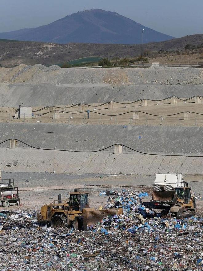 Vista del Centro de Tratamiento de Residuos Urbanos de Góngora.