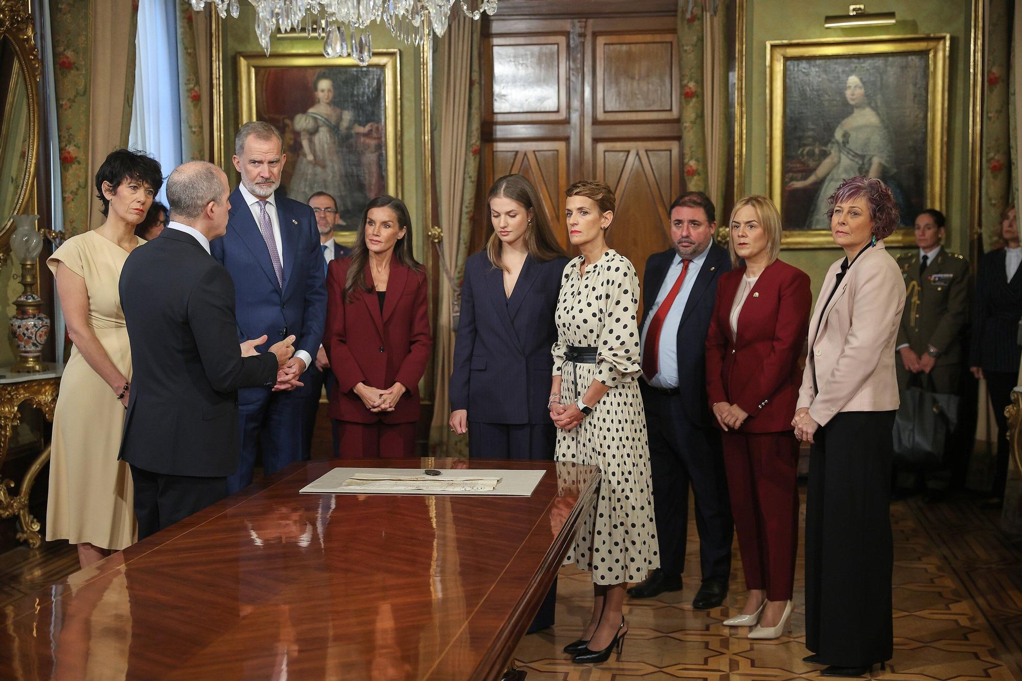 Visita de Felipe de Borbón, Leonor y Letizia a Navarra (viernes 26 de septiembre de 2025)