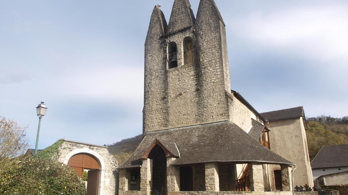 Iglesia trinitaria de Gotaine.