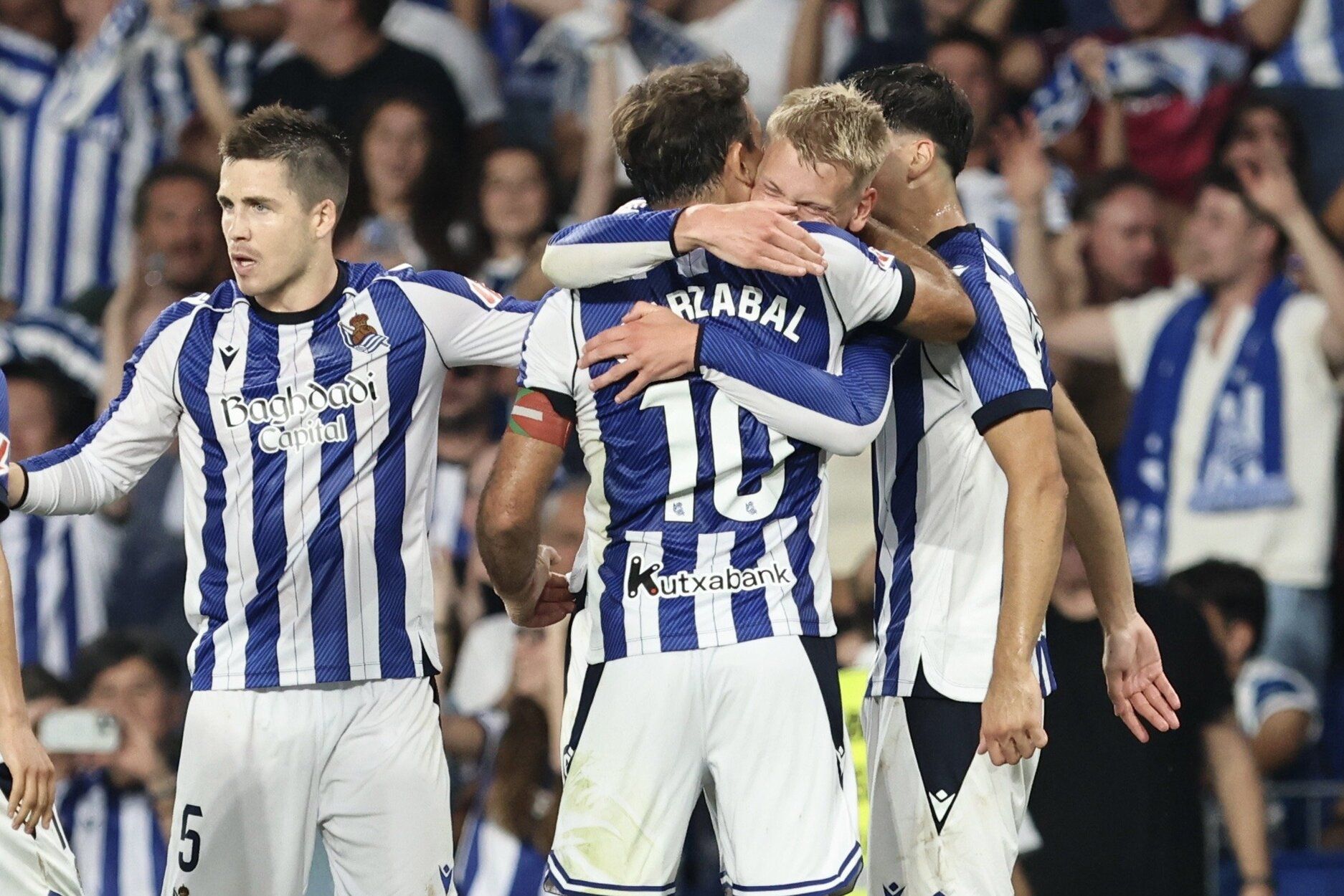 [Fotos] Partido loco en Anoeta de la Real Sociedad y el Espanyol