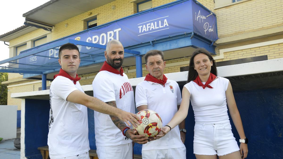 Javier Ozcáriz, Felipe Palacios, Santi Ibáñez y Nerea Martínez.