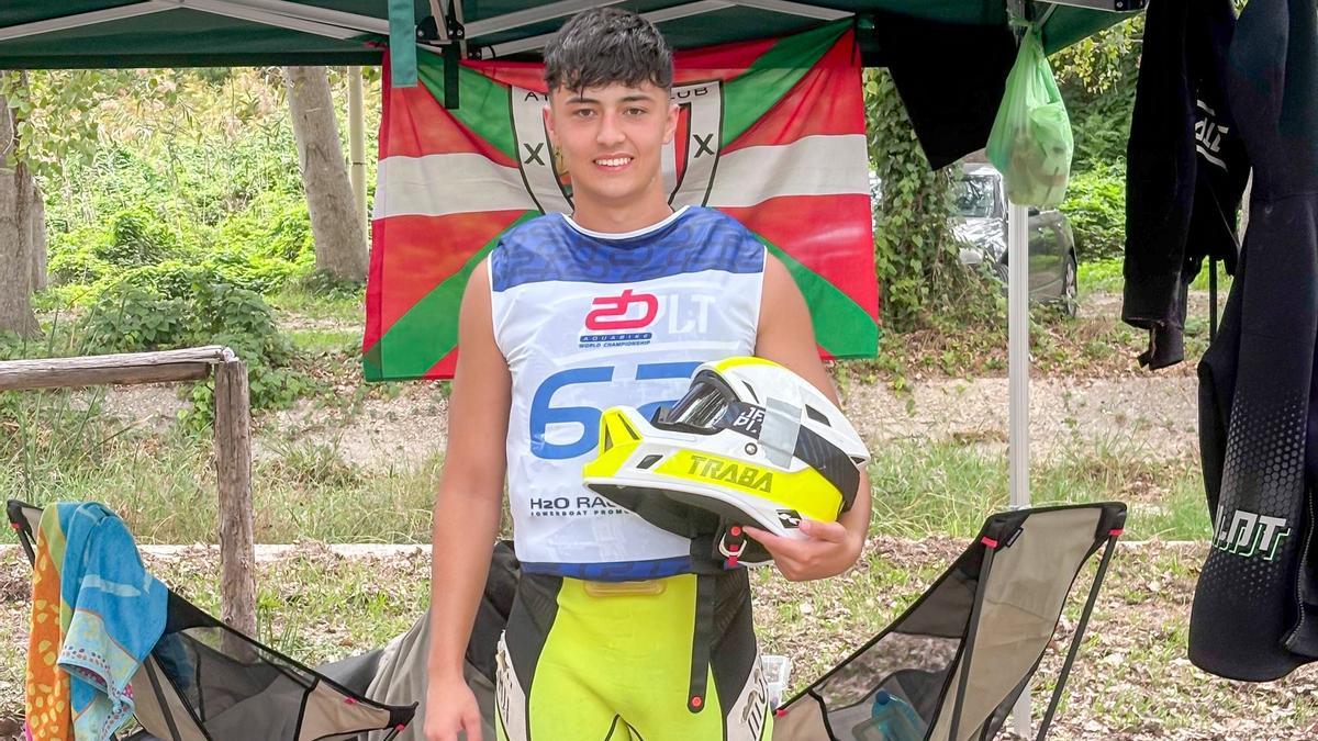 Ian Traba, doble campeón estatal de Aquabike Ian Traba, doble campeón estatal de Aquabike