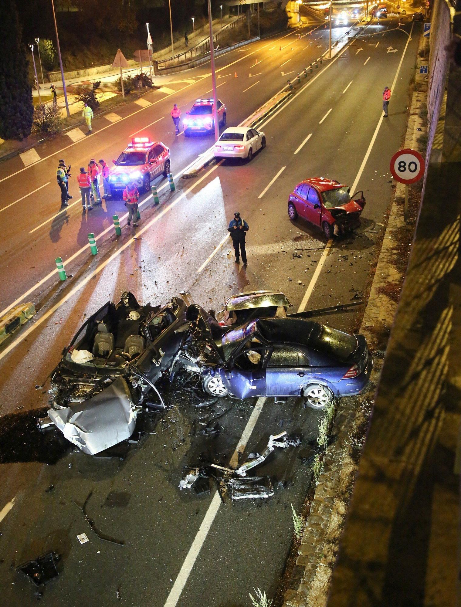 Grave accidente en Zizur