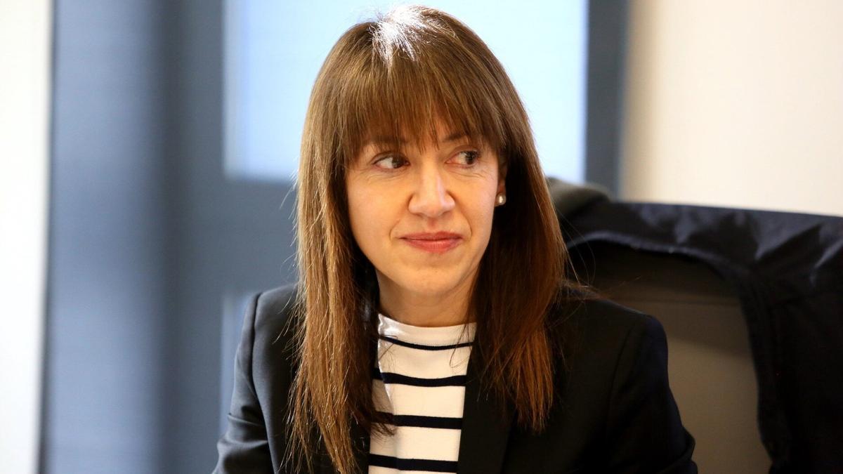 La directora de la Federación Mercantil de Gipuzkoa, Maite Valmaseda.