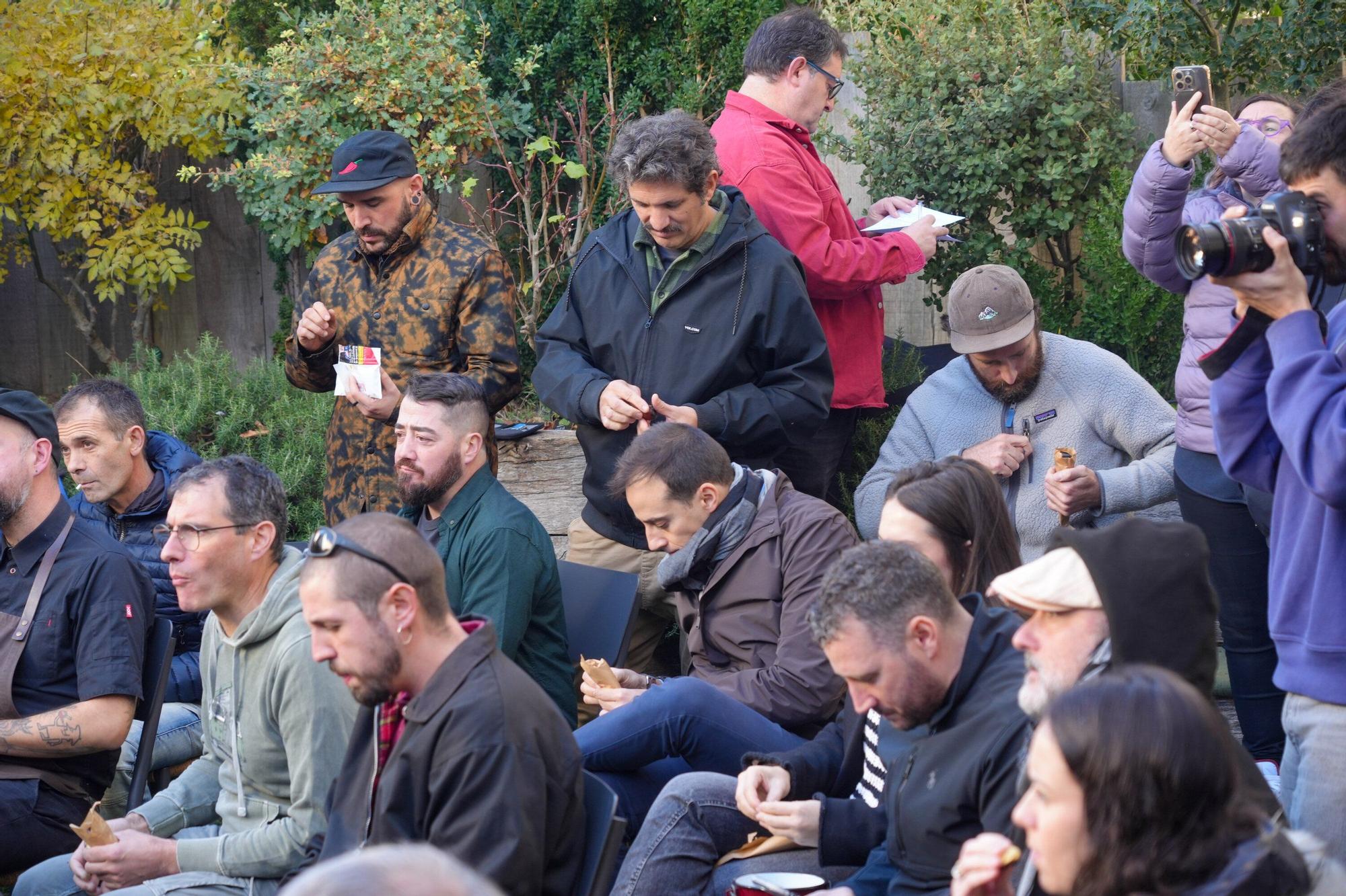 En imágenes: Homenaje a a la gastronomía alavesa en el restaurante Arrea!