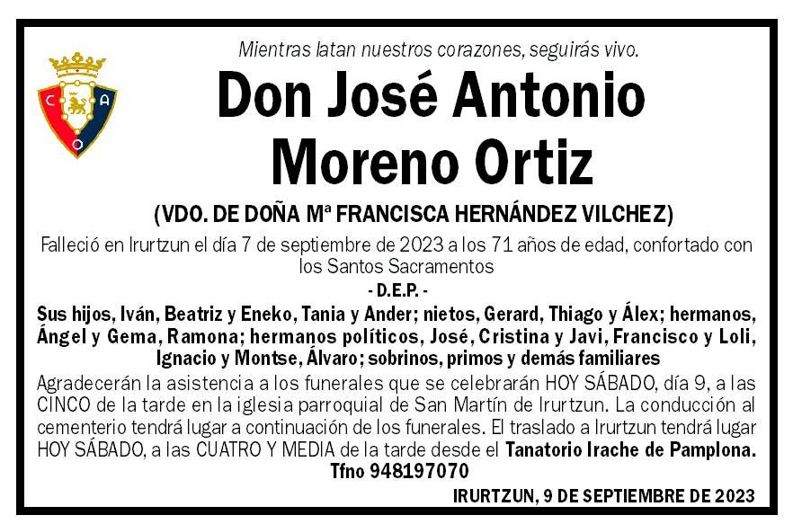 José Antonio Moreno Ortiz