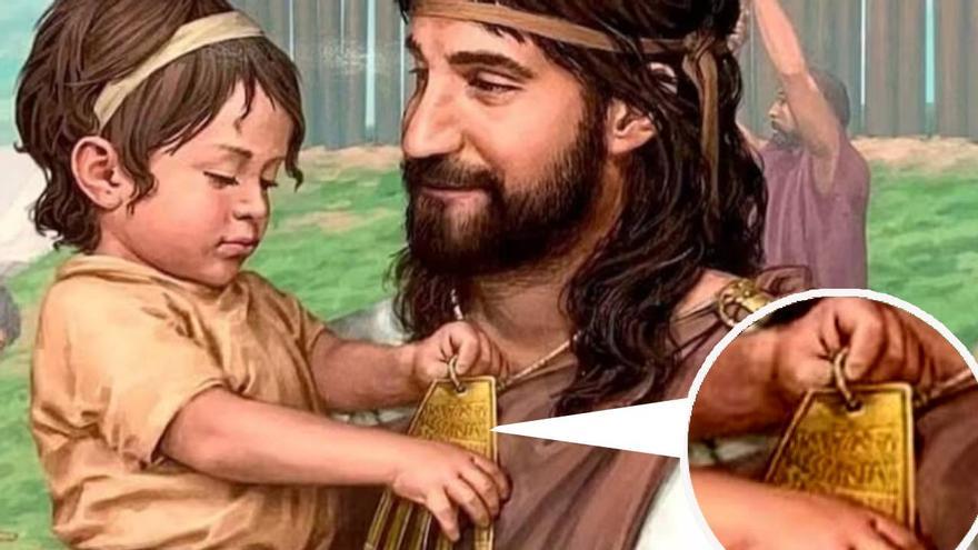 Una revista histórica retira su último número tras incluir la palabra &#039;España&#039; en la mano de Irulegi