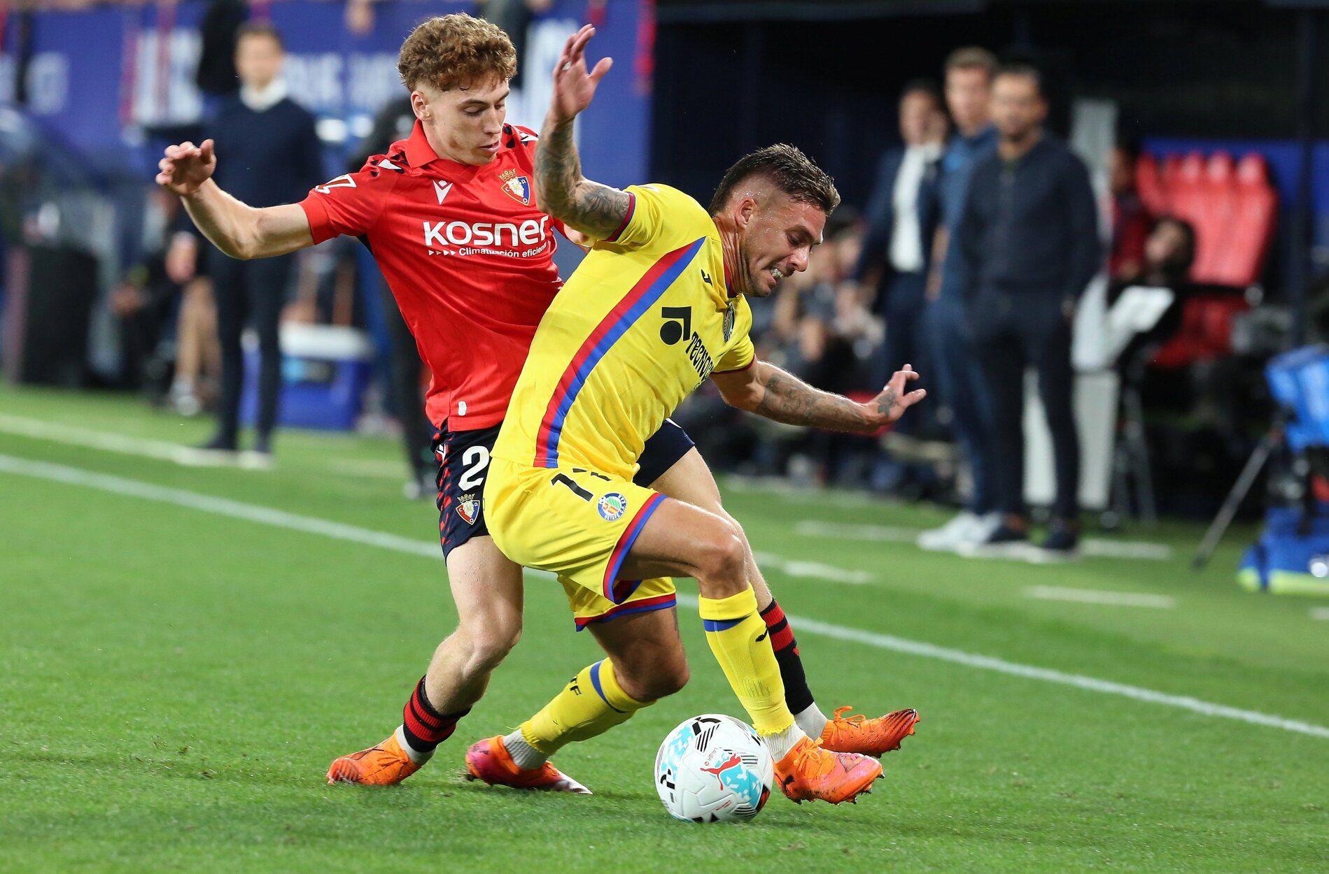 Fotos del Osasuna-Getafe en El Sadar