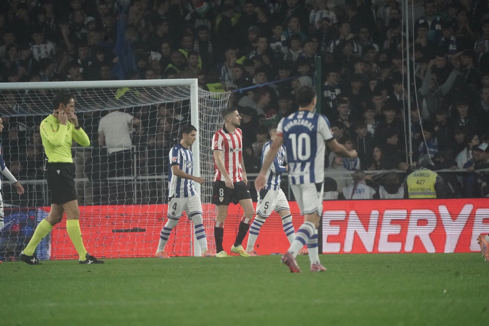Las mejores imágenes del partido entre la Real y el Athletic