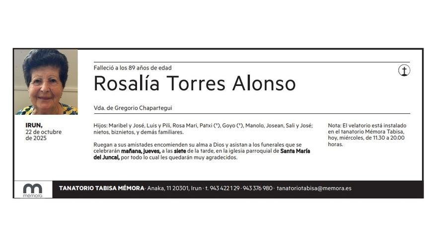 Rosalía Torres Alonso