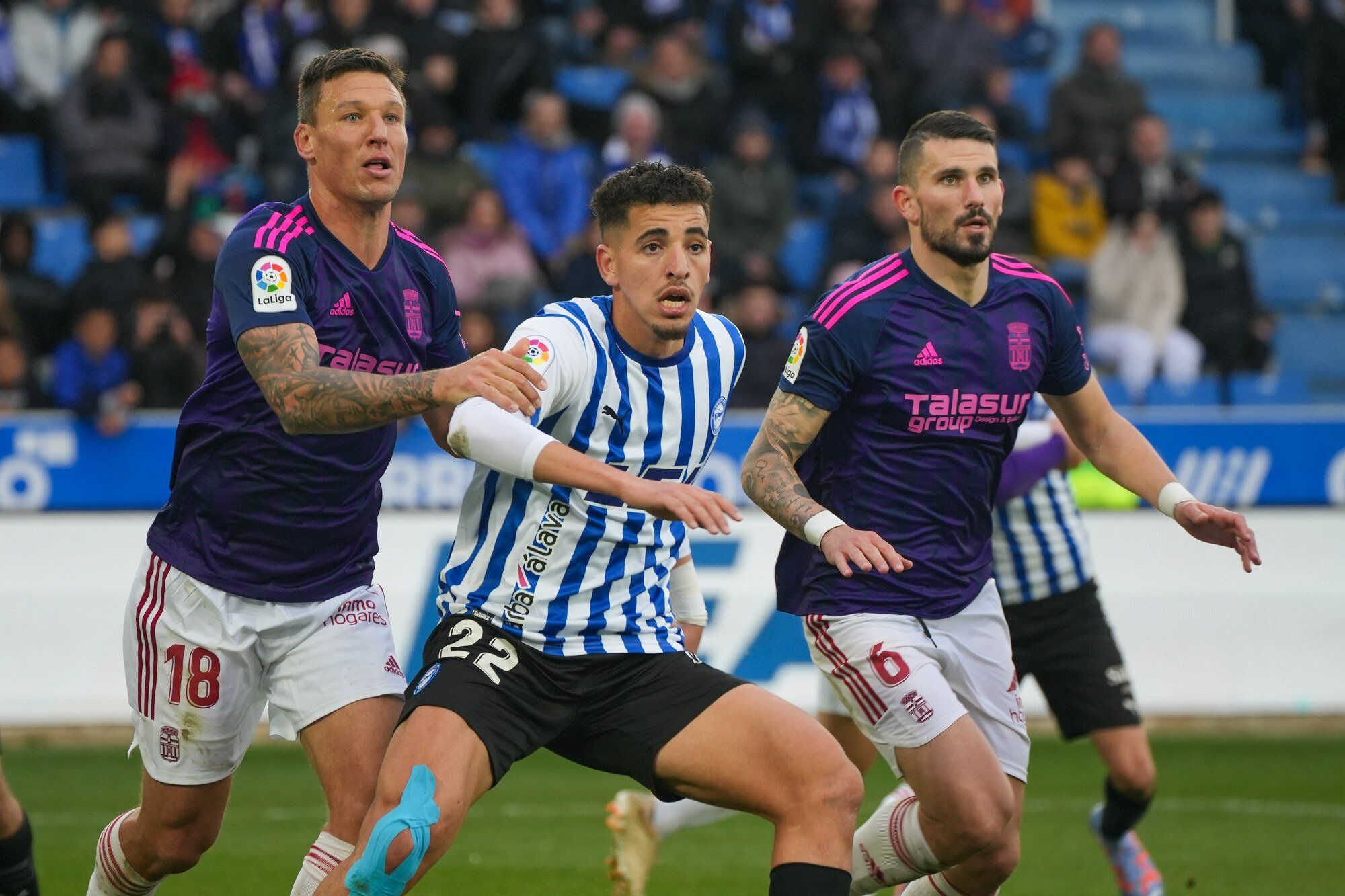 En imágenes: Todas las fotos del empate sin goles entre Alavés y Cartagena