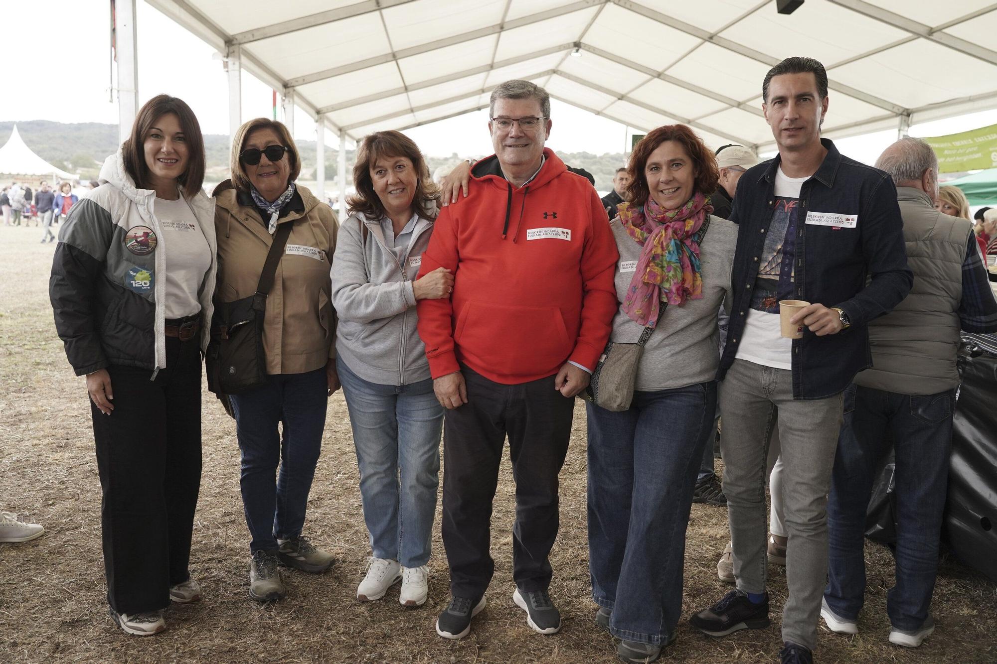 Ohiane Agirregoitia, Itziar Rodilla, Arantza Díez, Juan Mari Aburto, Amaia Arregi y Xabier Ochandiano.