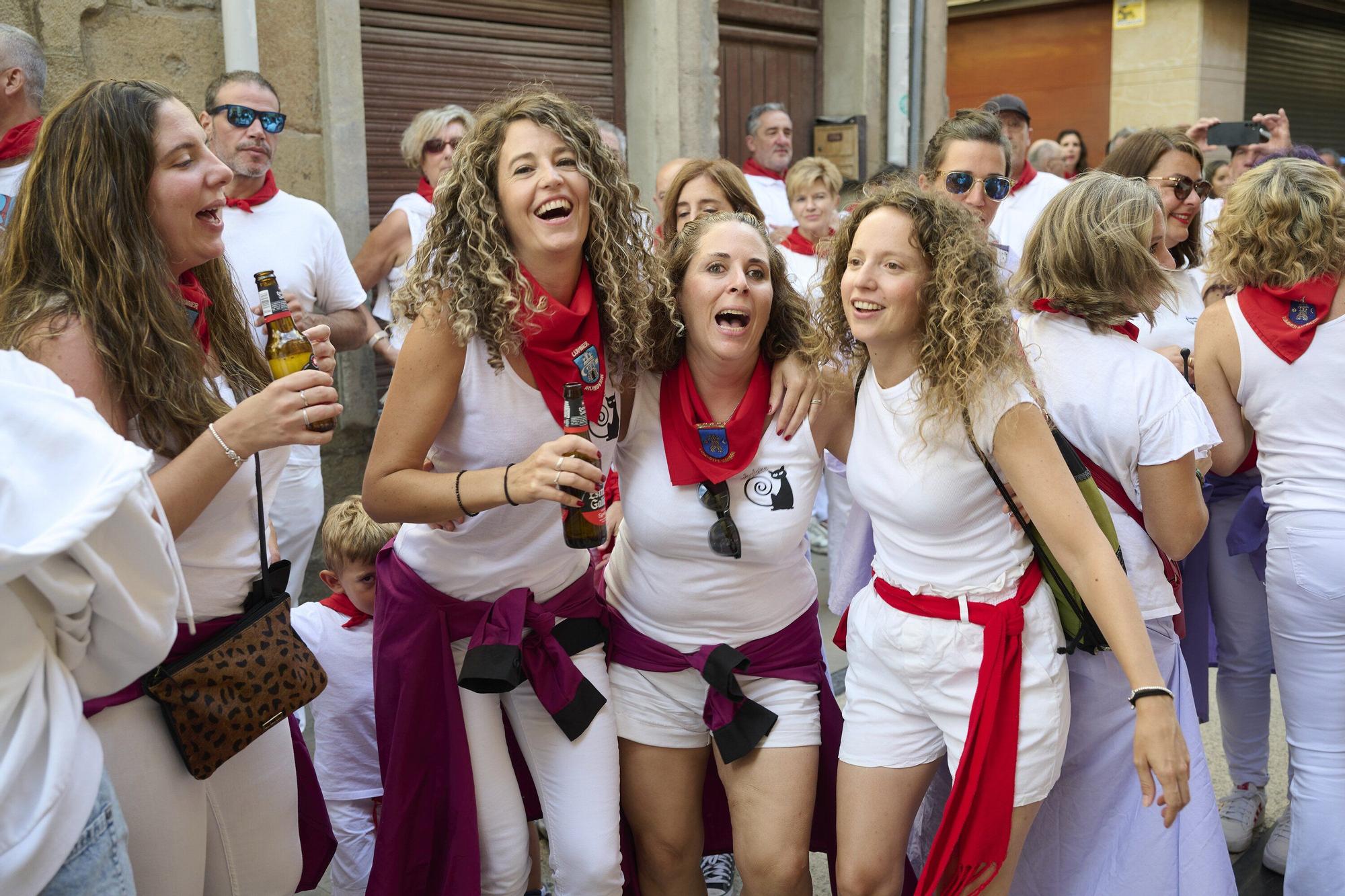 Fotos del cohete de fiestas de Lumbier 2025
