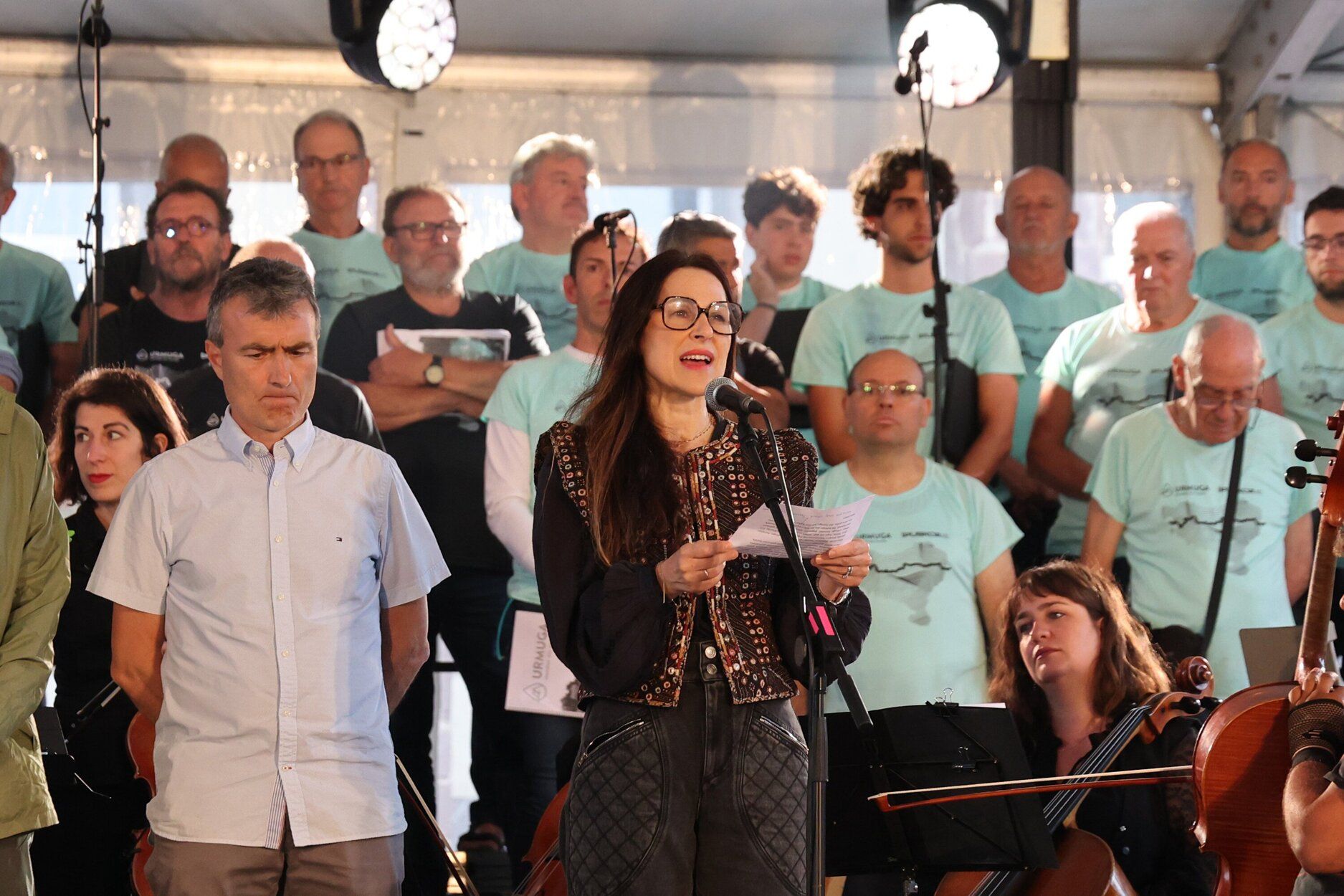 Sin mugas, pero con música y danzas, para celebrar los 1.000 años de 'Ipuskoa' en Berastegi