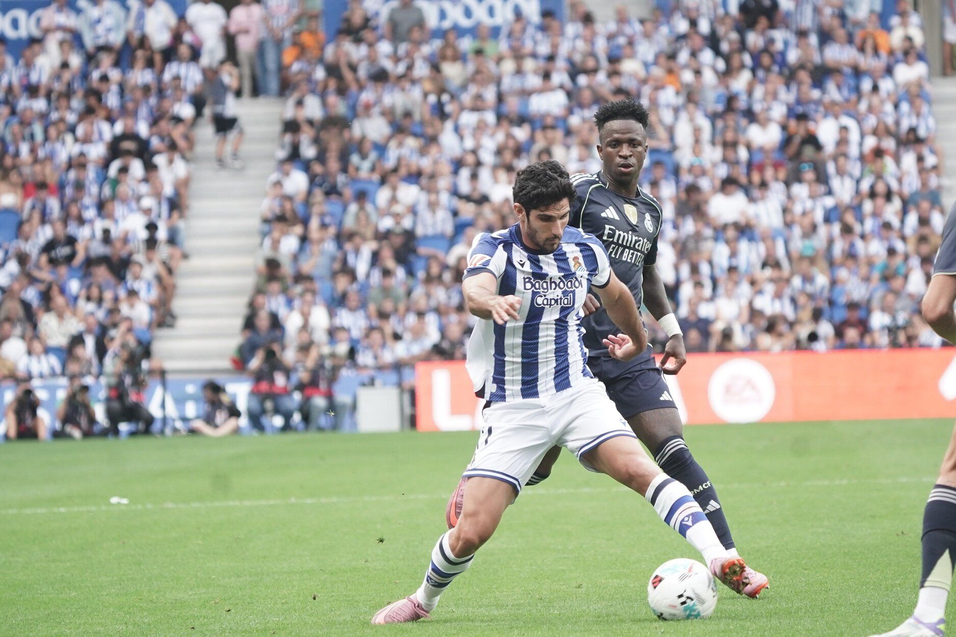 El Real Sociedad - Real Madrid, en imágenes
