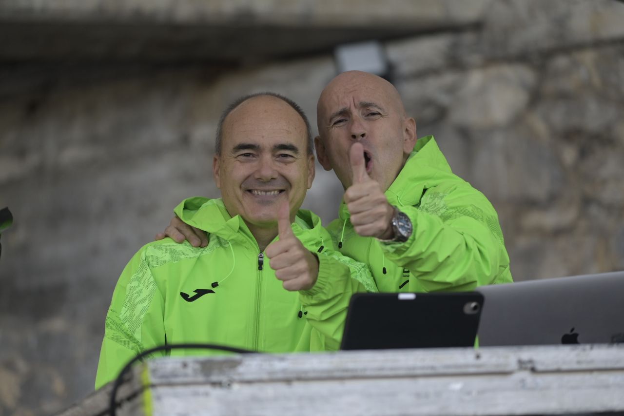 Ilusión y concentración en la salida de la Behobia-San Sebastián