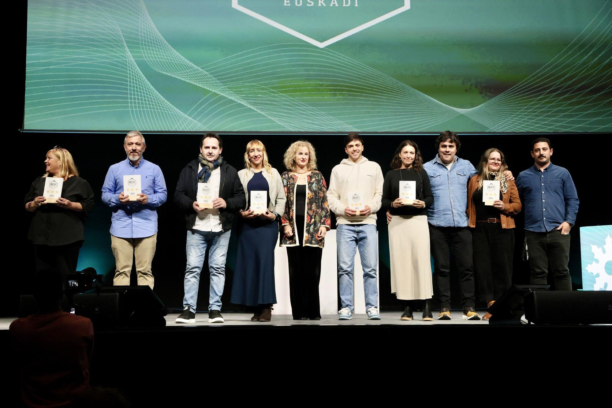 Las mejores barras de pintxos de Euskadi, premiadas en Vitoria