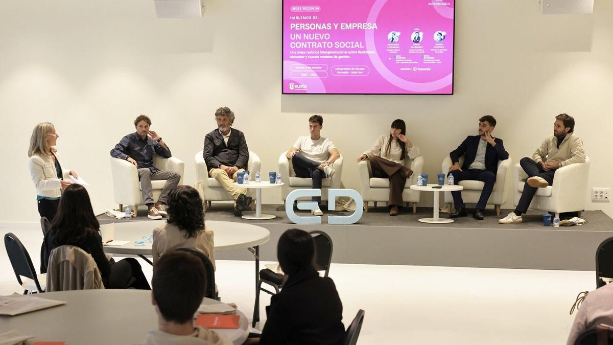 Los participantes en el evento