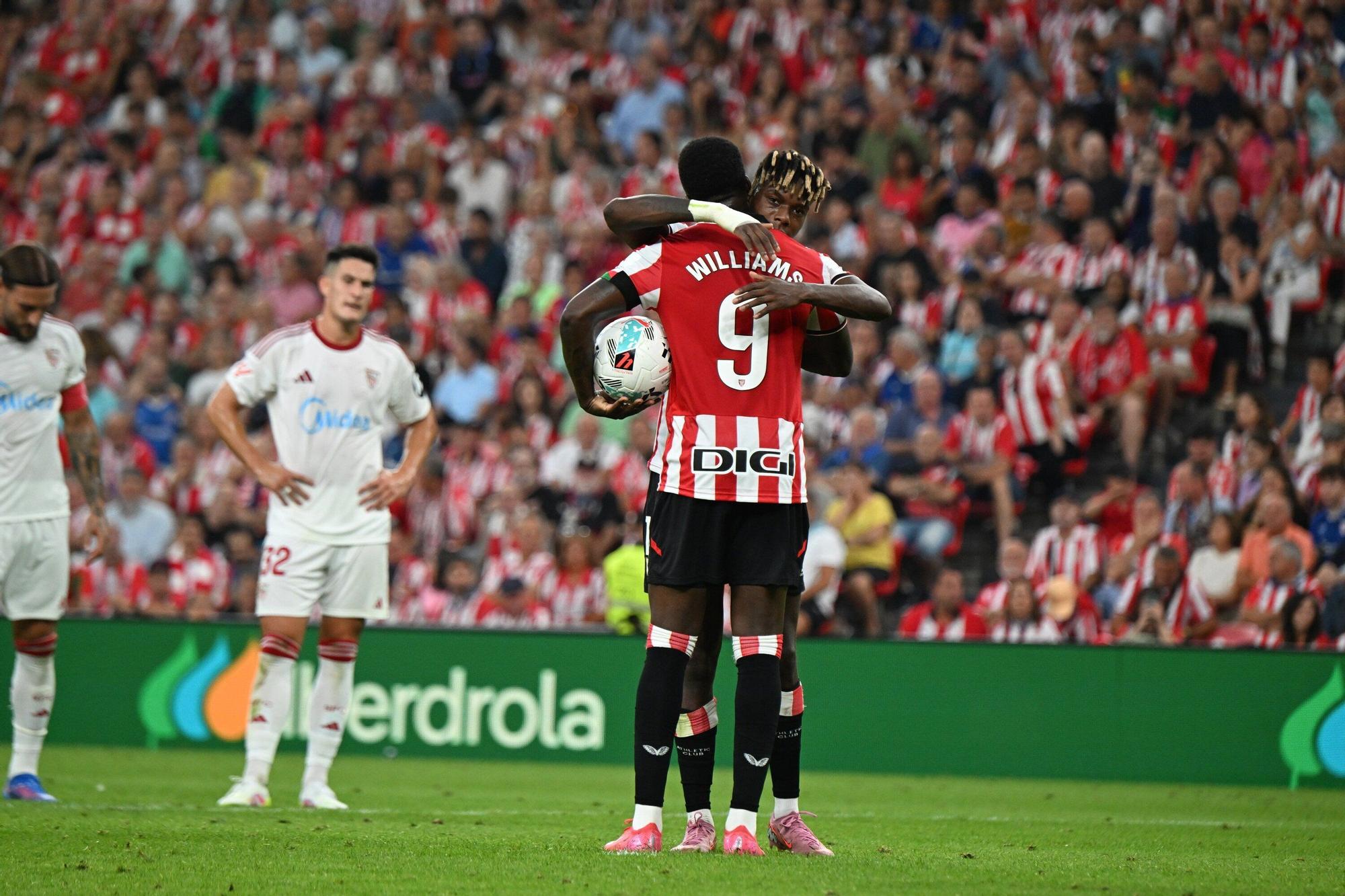 El Athletic-Sevilla, en imágenes