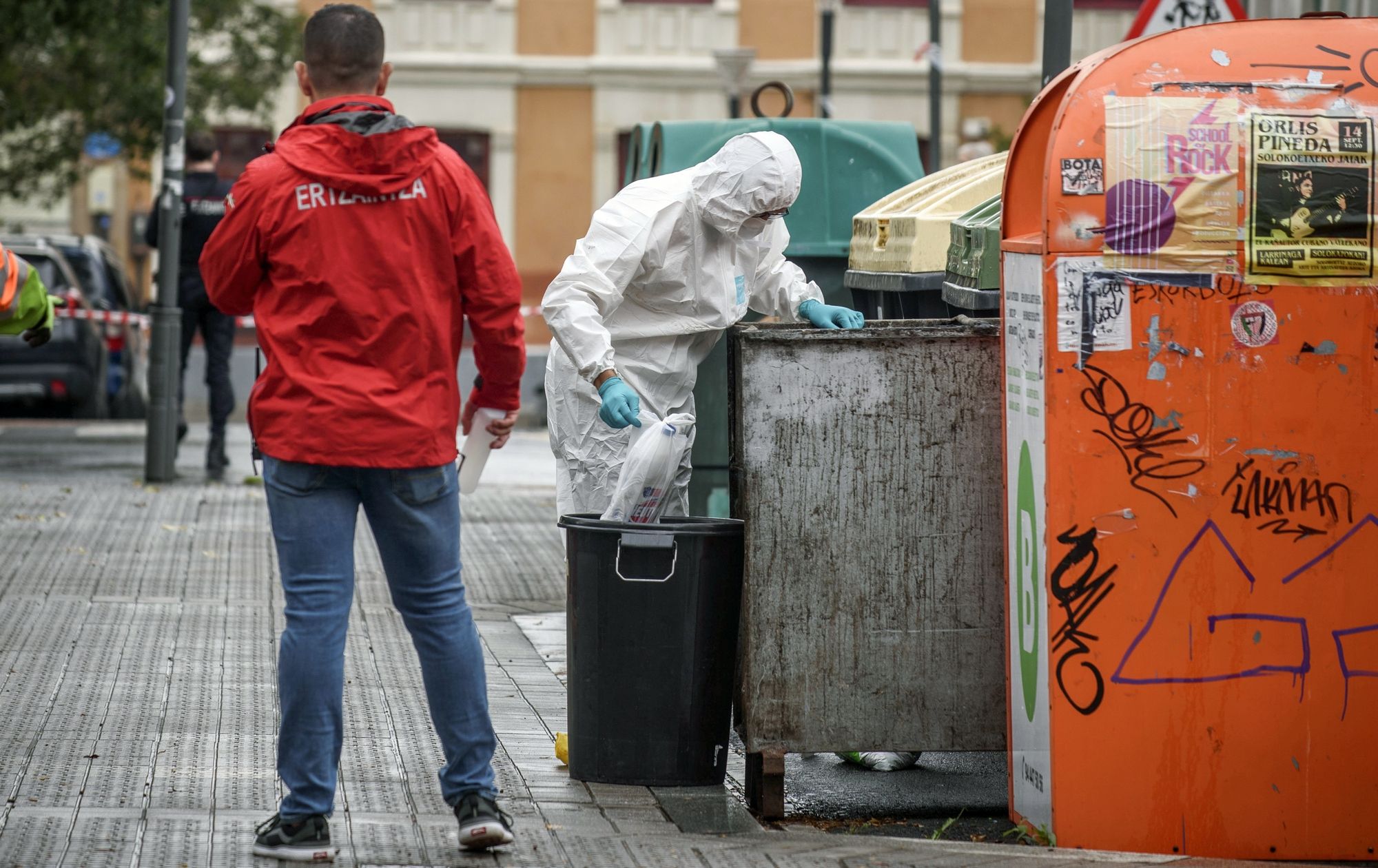 En imágenes: Matan a una persona con arma blanca en Bilbao
