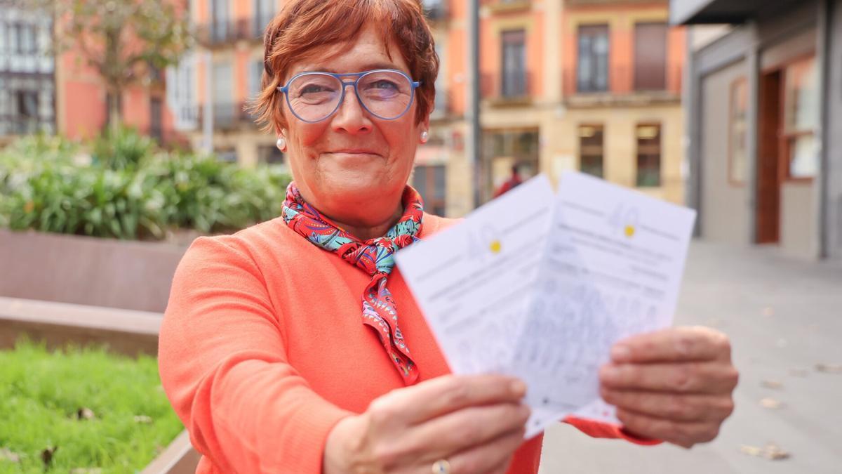 Amaia Zabala, presidenta de la Agrupación Lirica Itsaso.