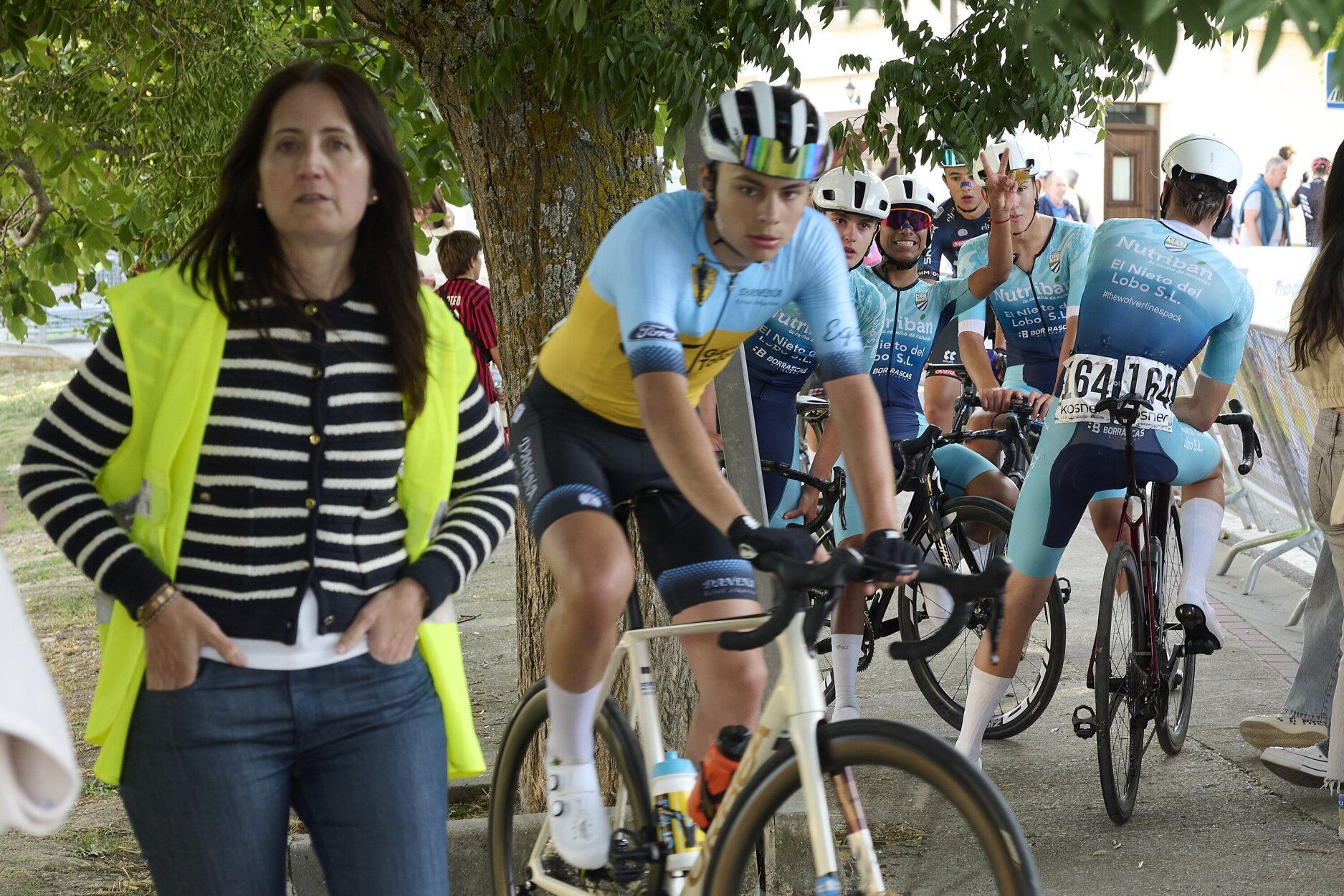 Imágenes de la tercera etapa de la Vuelta a Pamplona