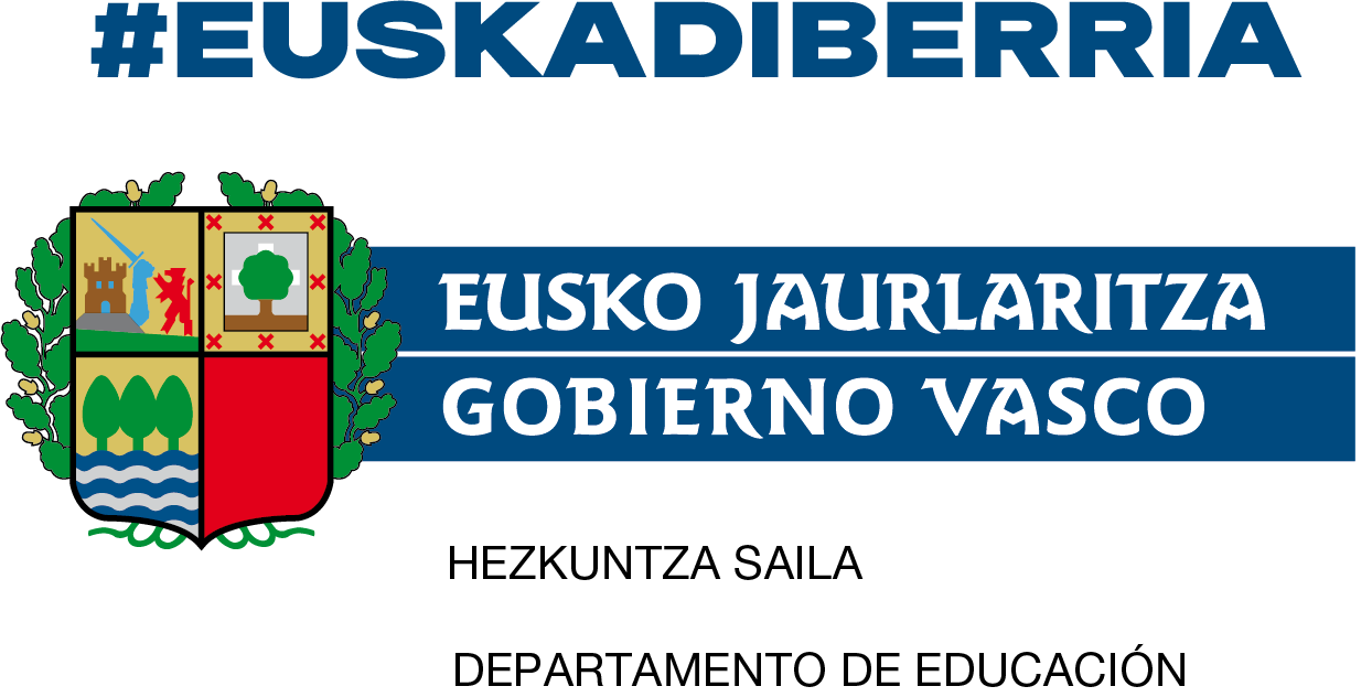Logotipo Dpto.educación Gobierno Vasco